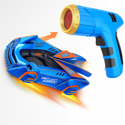Fast RC Wall Crawler LED Stunt Car Toy for Kids
