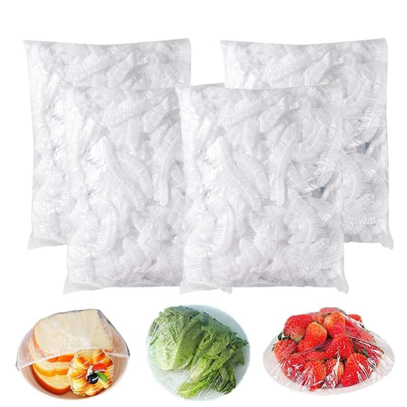 Fresh Food Storage Bags – Flexible Plastic Bowl Wraps