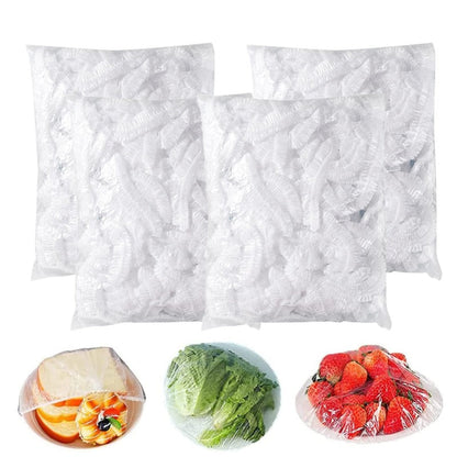 Fresh Food Storage Bags – Flexible Plastic Bowl Wraps