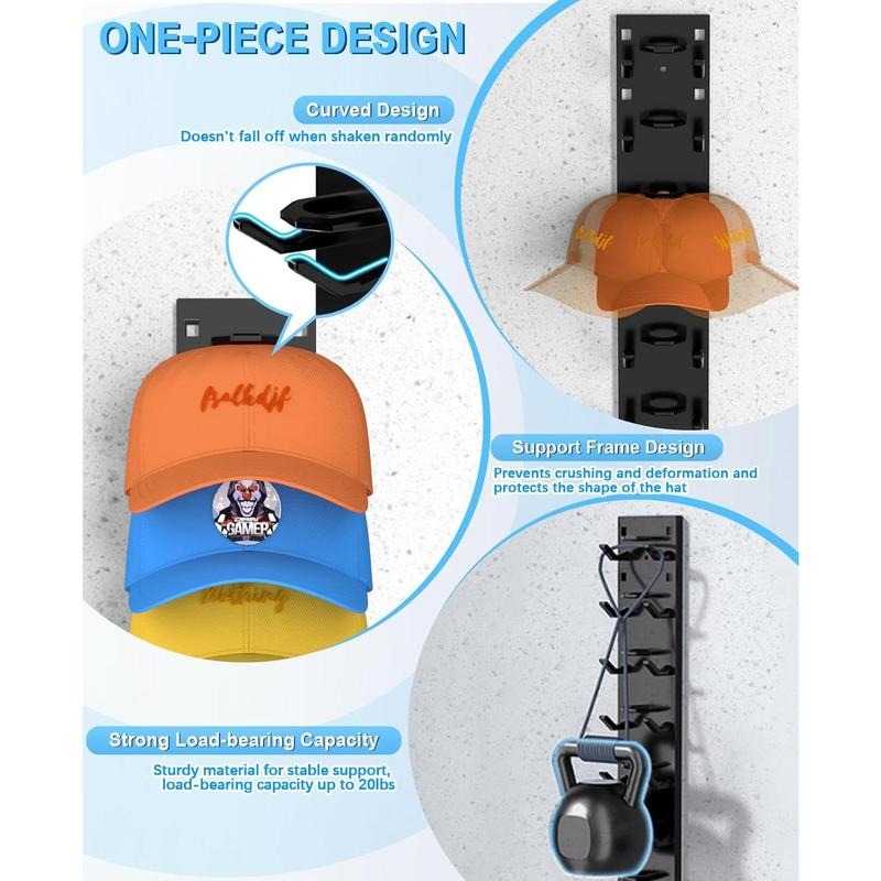 Space Saving Hanging Hat Rack