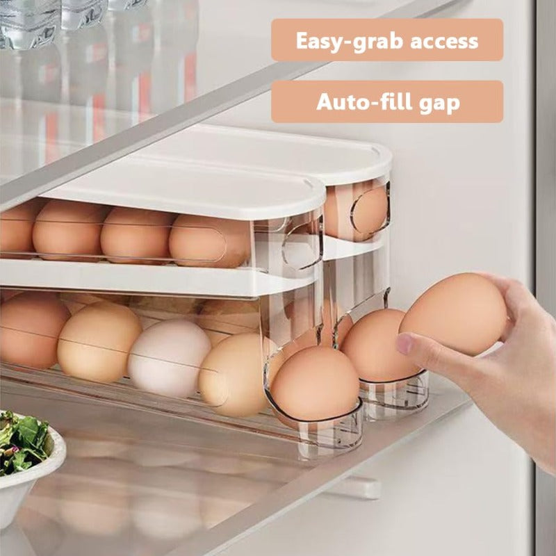 Automatic Flowing Egg Storage Holder