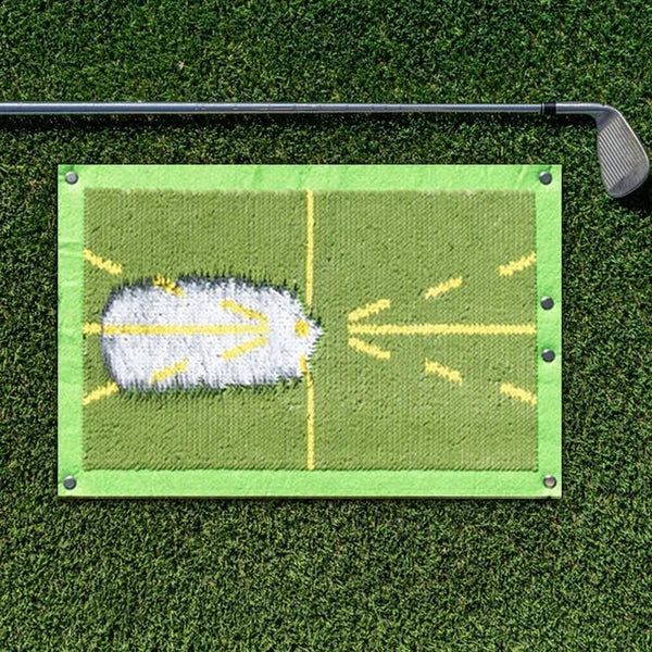 Golf Practice Mat for Swing Improvement