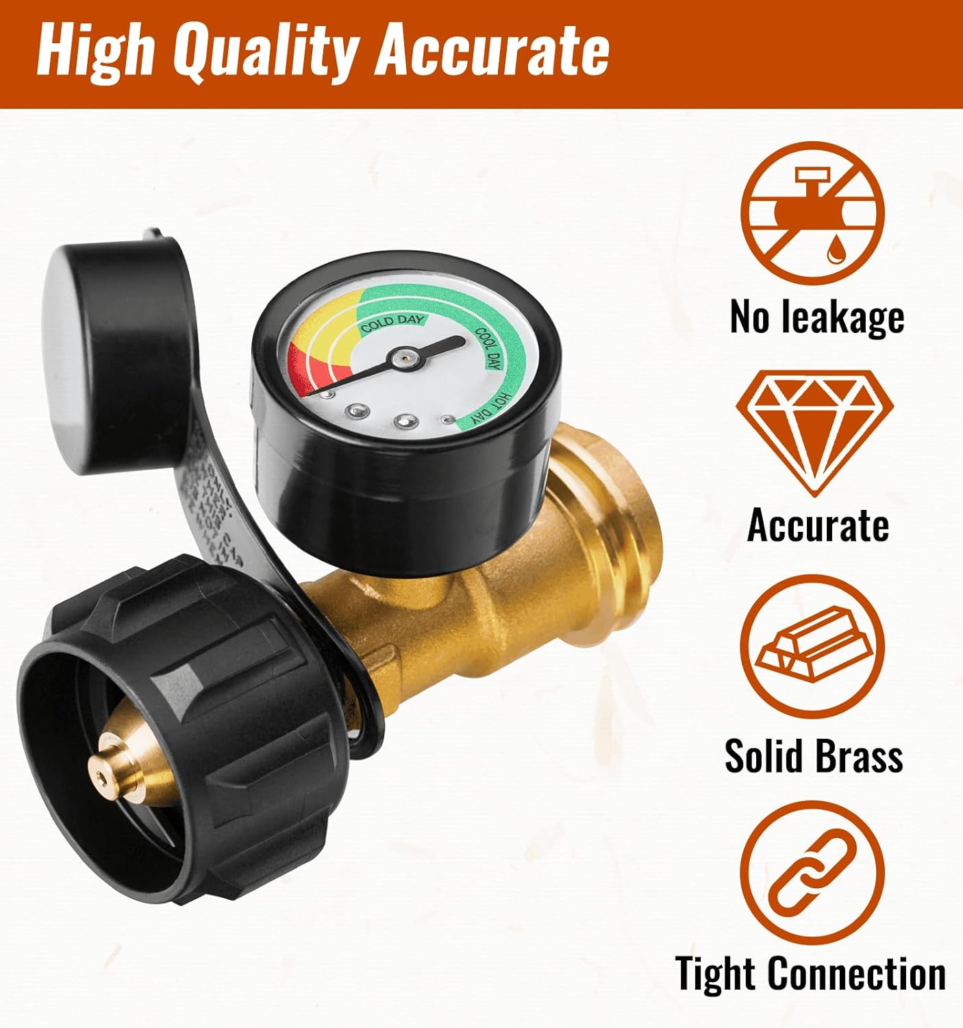 Accurate Color Propane Tank Level Gauge