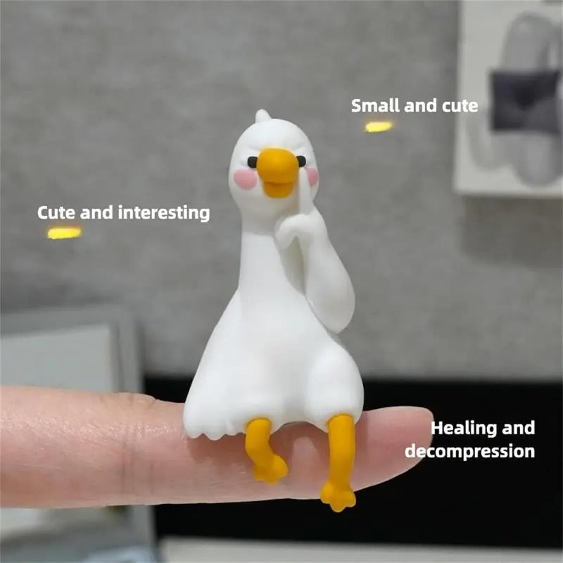 Small Office Duck Decor Figures