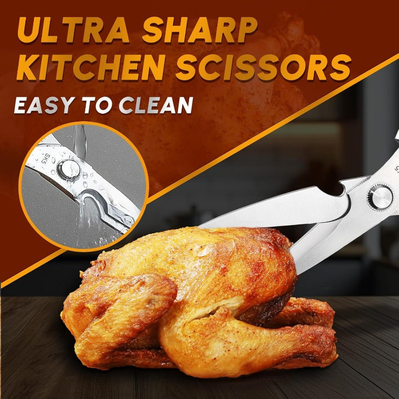 Premium Stainless 7-in-1 Multifunction Kitchen Scissors