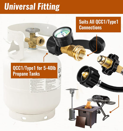 Accurate Color Propane Tank Level Gauge