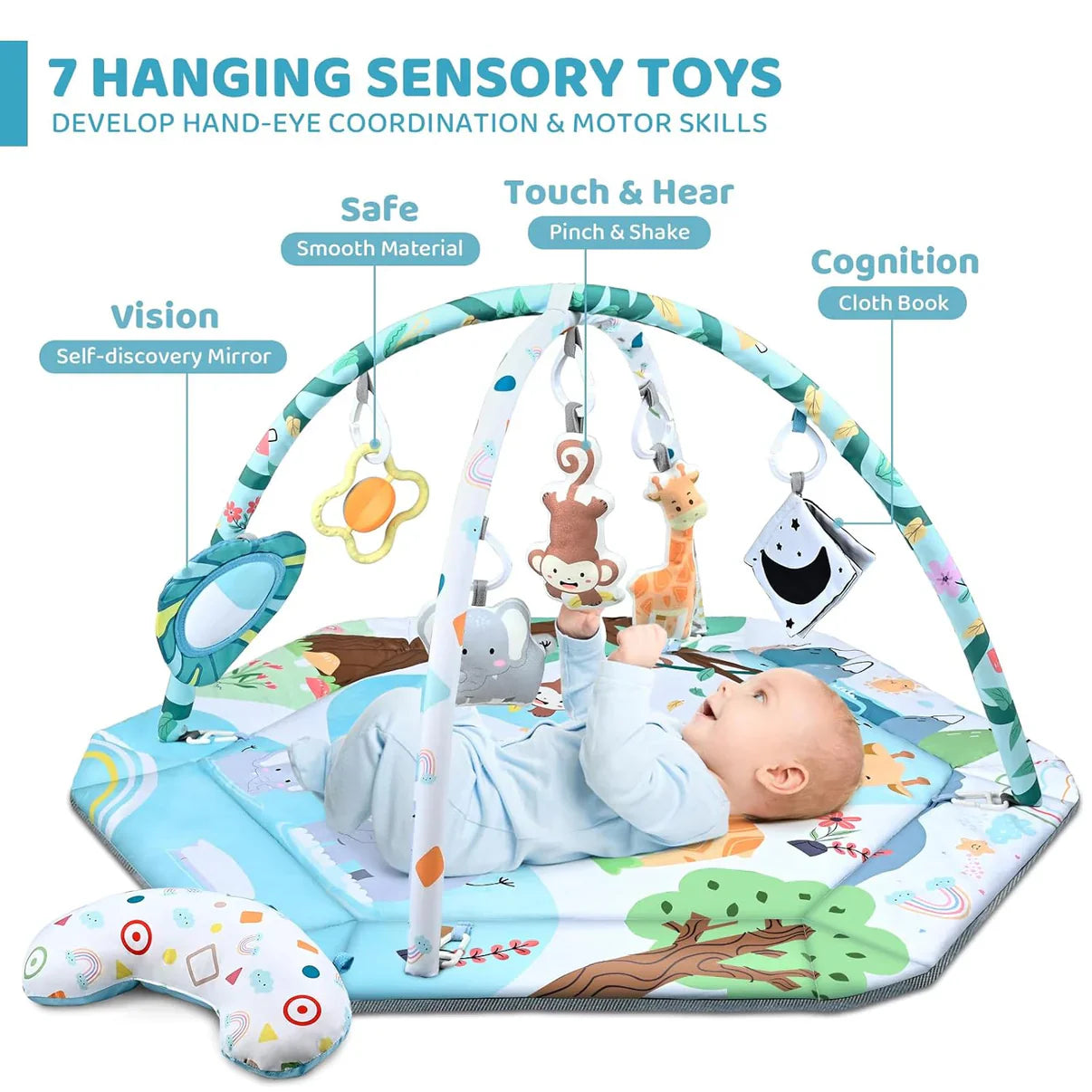 Fun Baby Play Gym and Sensory Mat