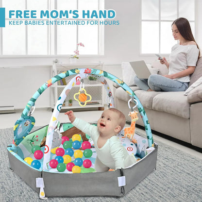 Fun Baby Play Gym and Sensory Mat