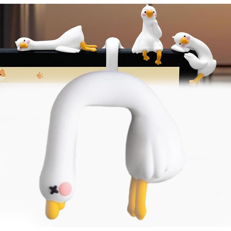 Small Office Duck Decor Figures
