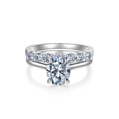 Luxurious Golden Cubic Zirconia Ring