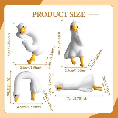 Small Office Duck Decor Figures