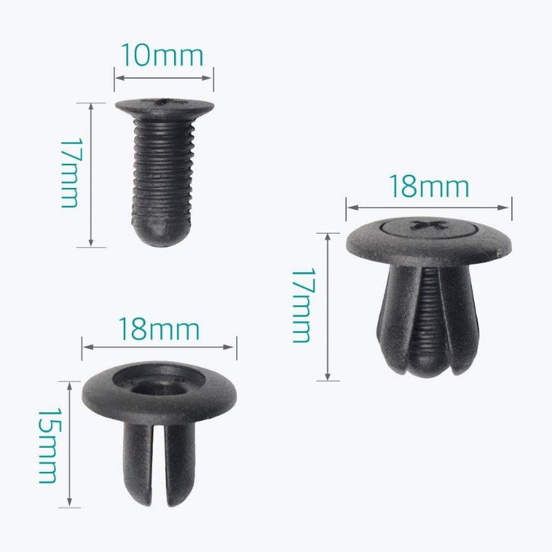 Standard Auto Push Fastener Retainer Clips