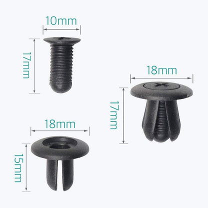 Standard Auto Push Fastener Retainer Clips
