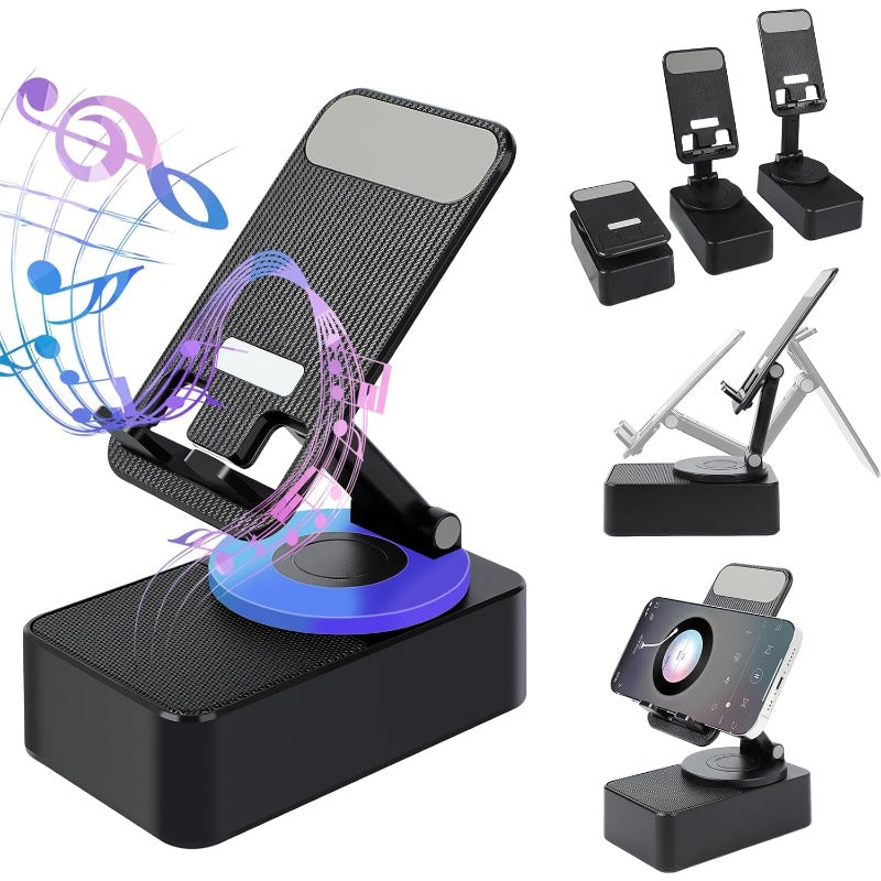 Portable 3-in-1 Collapsible Bluetooth Speaker Power Bank