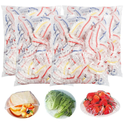 Fresh Food Storage Bags – Flexible Plastic Bowl Wraps