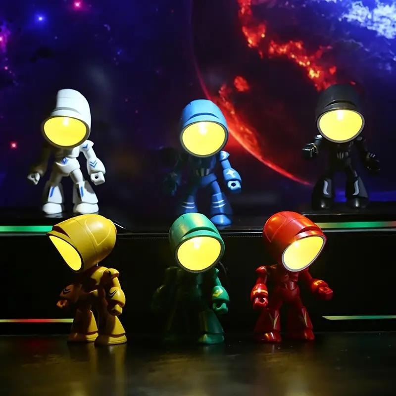 Small LED Robot Table Lamp