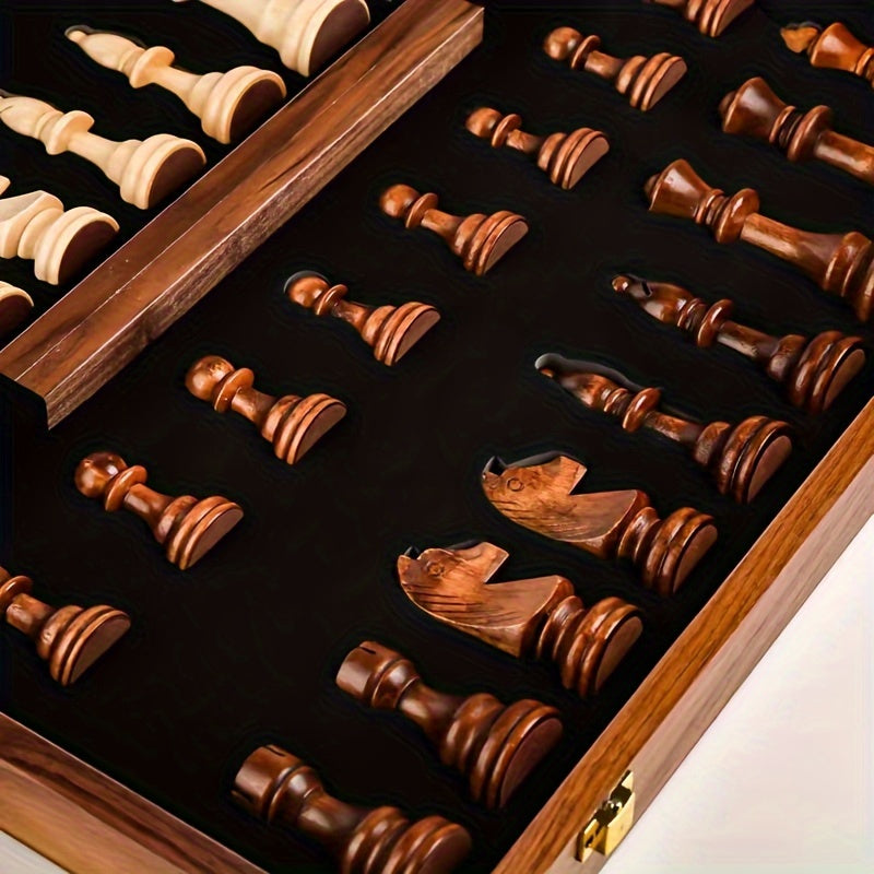 Deluxe Wood Chess Board Set