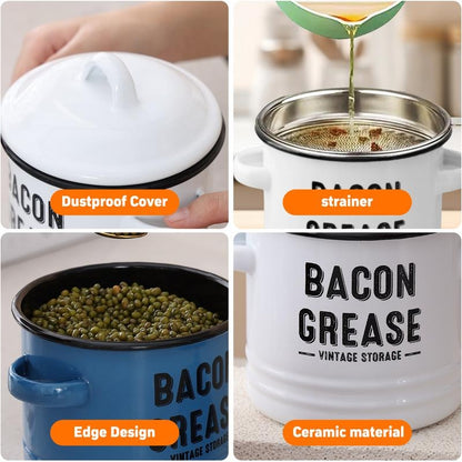 Retro Style Oil Storage Can