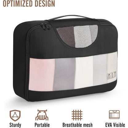 8 Set Packing Cubes for Travel