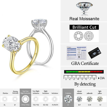 Luxurious Golden Cubic Zirconia Ring