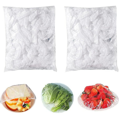 Fresh Food Storage Bags – Flexible Plastic Bowl Wraps