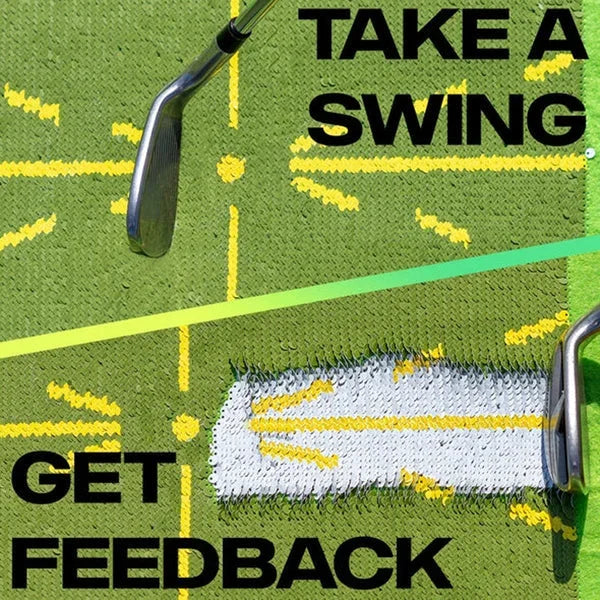 Golf Practice Mat for Swing Improvement