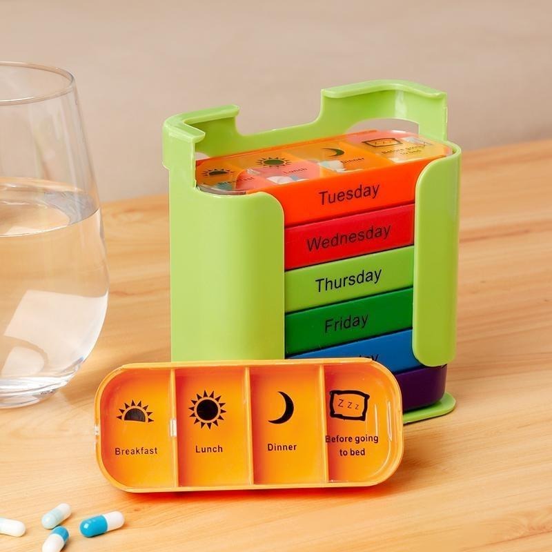 Weekly Medication Pill Box