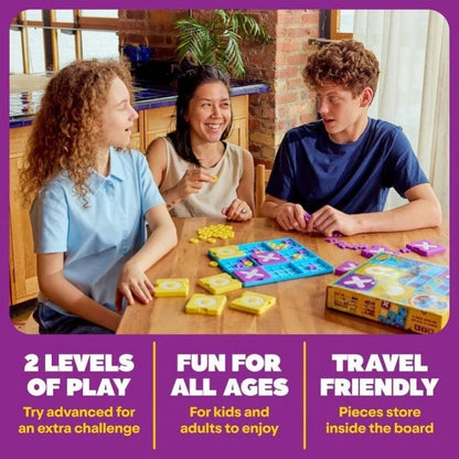 Classic 9-Square Tic Tac Toe Board Game