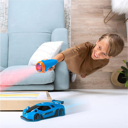 Fast RC Wall Crawler LED Stunt Car Toy for Kids