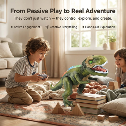 Fun Interactive Walking Dinosaur Toy