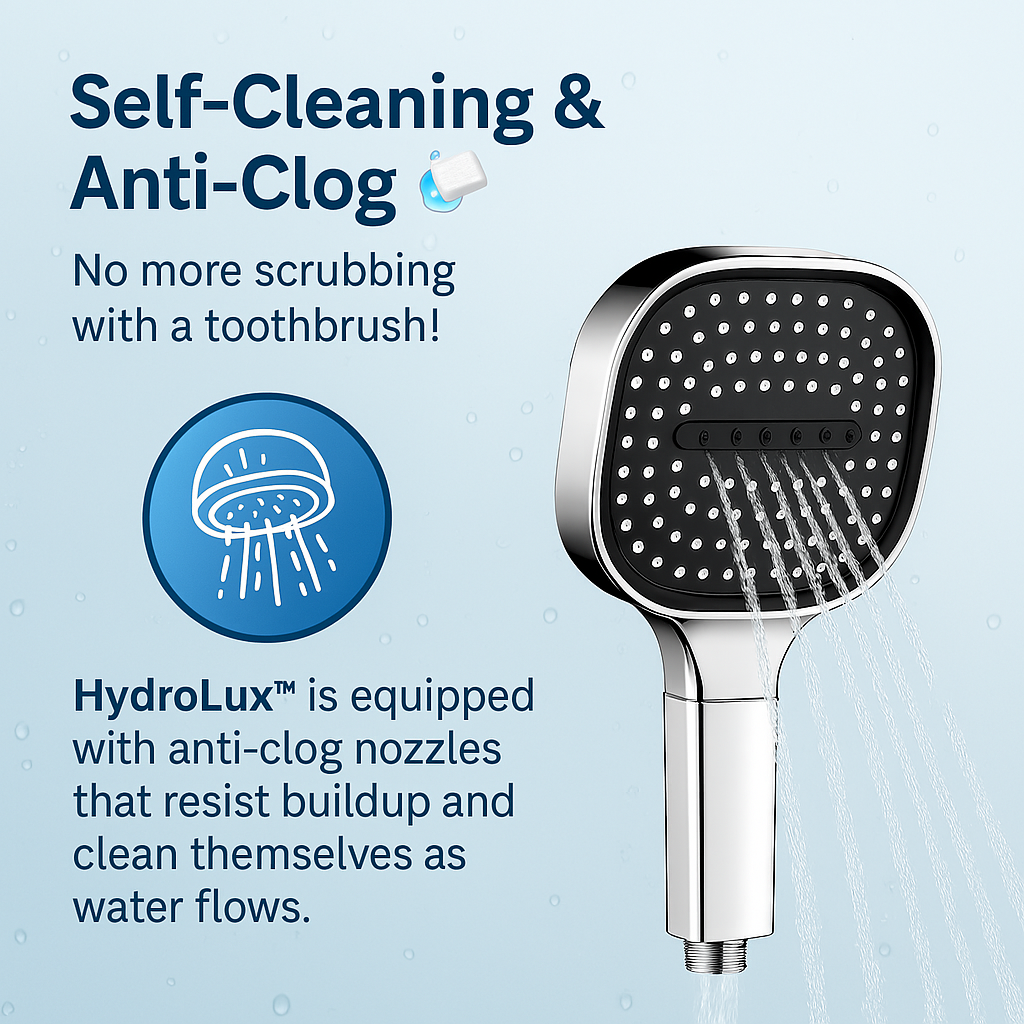 Powerful Shower Head with Advanced Water Filtration
