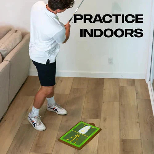 Golf Practice Mat for Swing Improvement