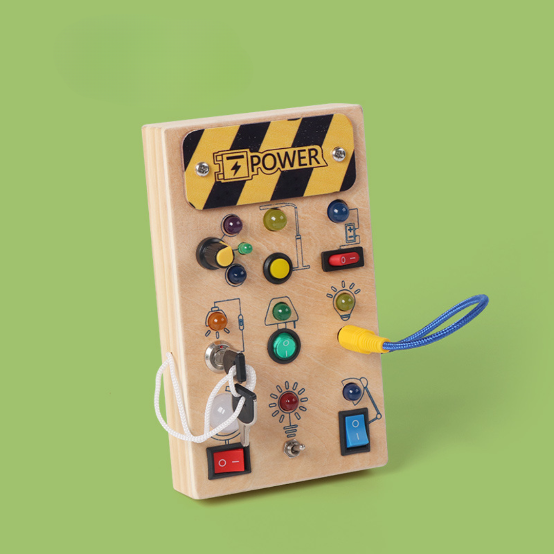 Interactive Wooden Learning Activity Table Toy