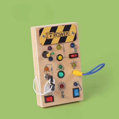 Interactive Wooden Learning Activity Table Toy