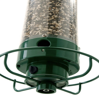 Wild Bird Feeder with Squirrel Deterrent System