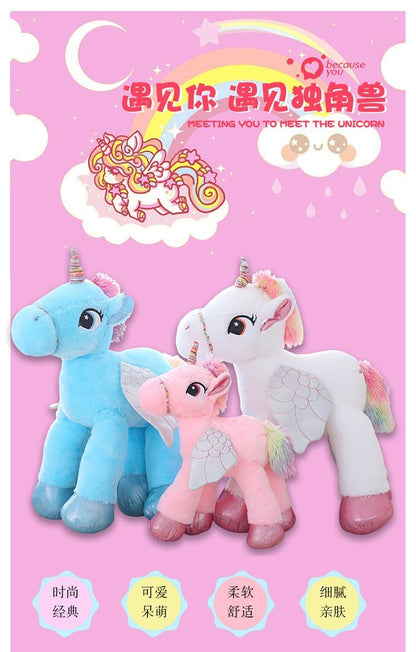 Large Soft Unicorn Stuffed Animal Toys