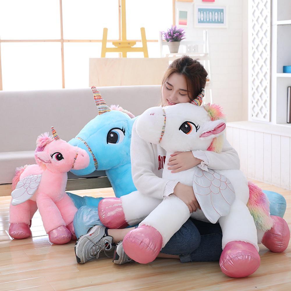Large Soft Unicorn Stuffed Animal Toys