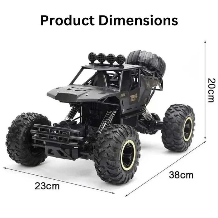 Powerful 4x4 RC Monster Truck with Big Tires