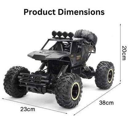 Powerful 4x4 RC Monster Truck with Big Tires