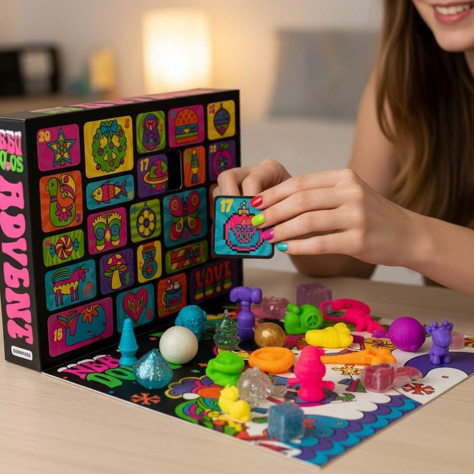 Fun Fidget Toy Countdown Calendar with 24 Daily Surprises